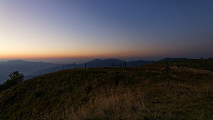 Lever de soleil sur les Vosges