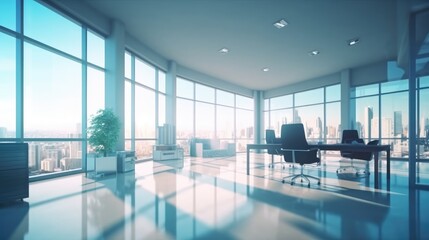 Modern Office Space with Panoramic Views