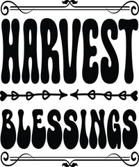 harvest blessings