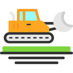 Obraz premium Construction Equipment Icon
