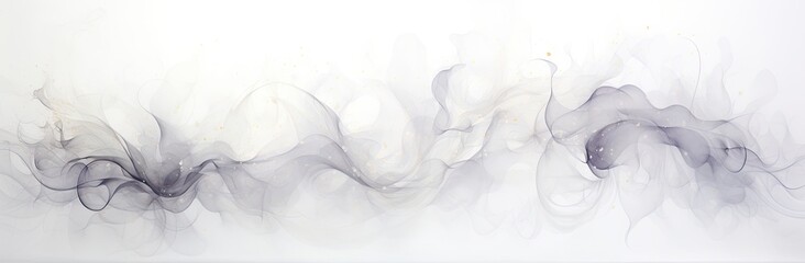 Fluid art texture. Backdrop with abstract mixing paint effect. Liquid acrylic artwork that flows and splashes. Mixed paints for interior poster. White and gray colors