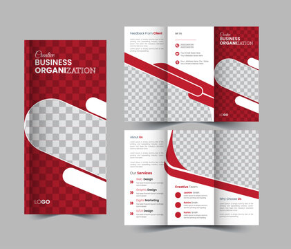 business tri fod brochure design