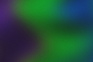 green blue purple toxic , color gradient rough abstract background shine bright light and glow template empty space , grainy noise grungy texture