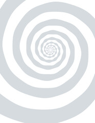 Fototapeta premium Artistic spiral shape. Vector drawing
