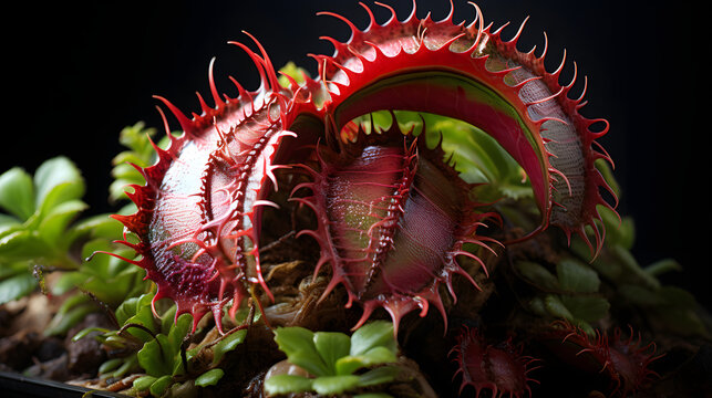 The Venus flytrap is a carnivorous plant