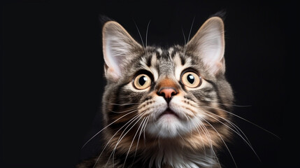 Fototapeta premium portrait of a cat