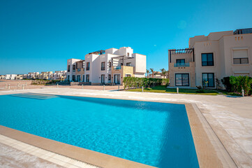 Fototapeta premium hotel swimming pool