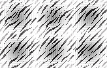 Halftone stripe dot pattern texture. Abstract halftone background. Camouflage dot texture. Dotted vector illustration.