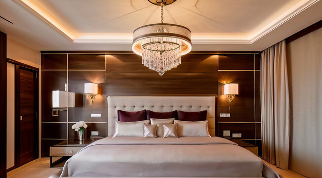 habitaciones, interiors, dormitorio, cama, hotel