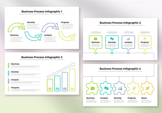 Business Process Infographic Design