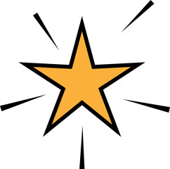 illustration of a star