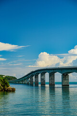 沖縄県・名護市古宇利大橋南詰展望所