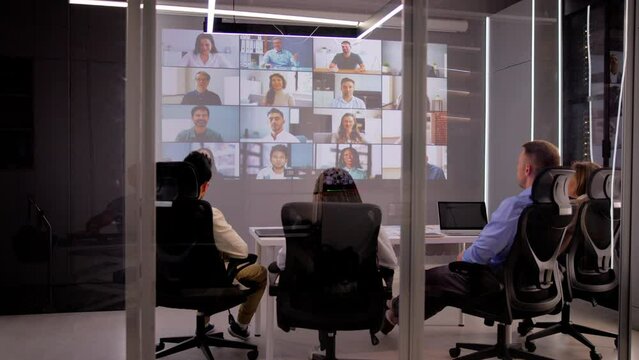 Online Video Conference Call