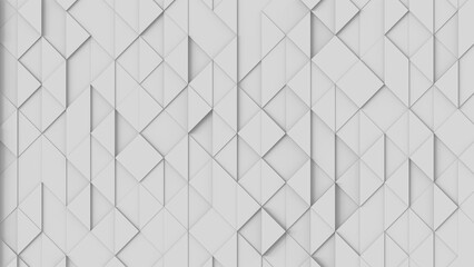 A 3D rendering of the geometrical background - Triangular background