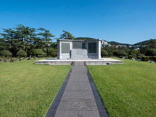 韓国・釜山　在韓国連記念公園　United Nations Memorial Cemetery