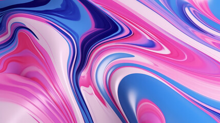 Abstract background of liquid acrylic paint or fluid bubble flow wallpaper
