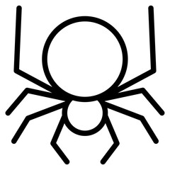 Spider Line Icon
