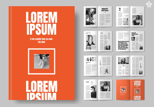 Simple Magazine Layout