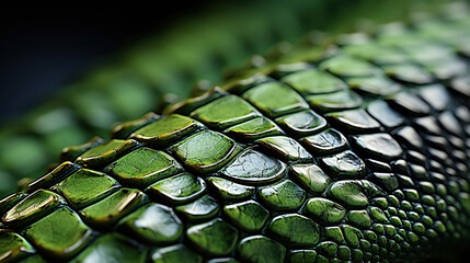 The Detailed Texture of a Reptile Skin Background