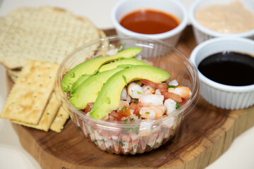 ceviche de camaron