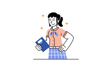 Fashion industry activity illustration for your business and many more