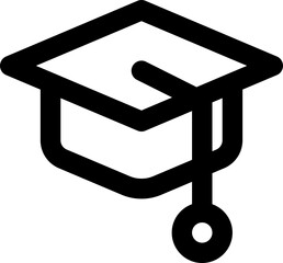 graduation hat icon