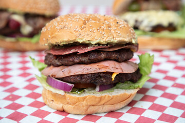 hamburguesa doble