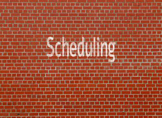 Fototapeta na wymiar Scheduling: Creating and managing construction timelin