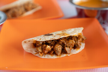 taco de cortadillo