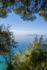 Fototapeta na wymiar Ionian Coast ioanian coast vlora albania