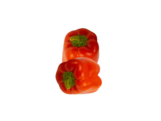 Capsicum, Two Red Color Capsicums