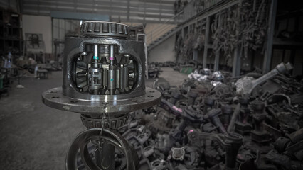 Spare parts, differential gear, cog teeth