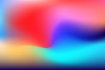 vibrant colorful mesh gradient abstract background with smooth texture