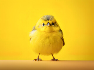 cute yellow bird