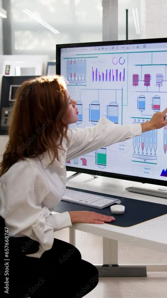 Poster software engineer in office