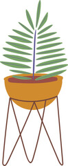 Houseplant Potted Illustration Element