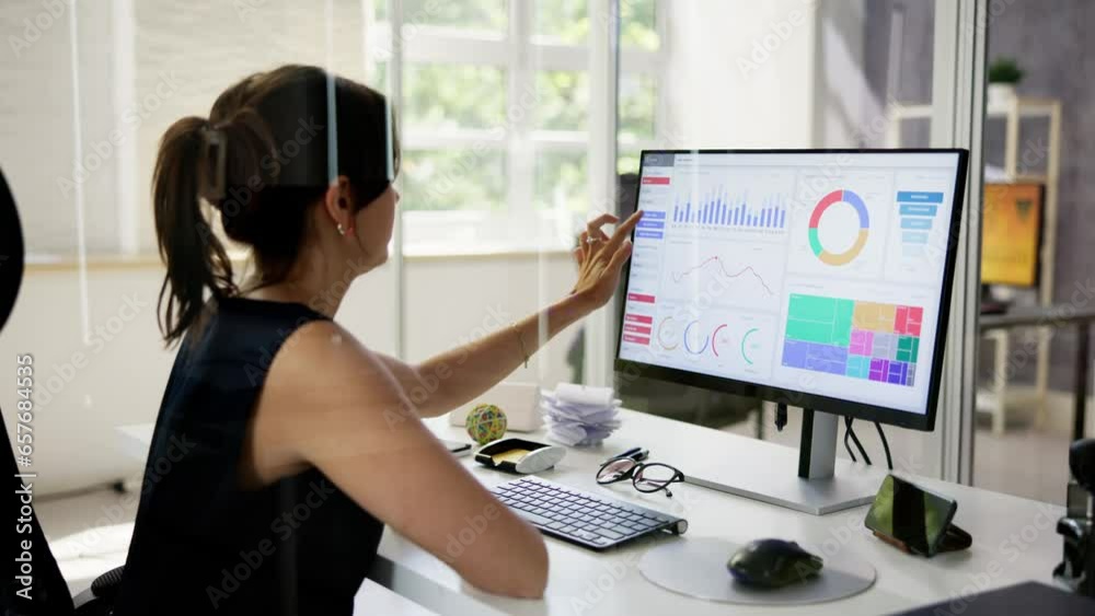 Aufkleber Data Analyst Using Data Analytics KPI