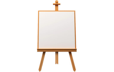 Contemporary Design Table Easel in transparent background