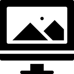 monitor image icon