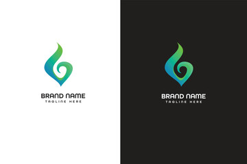 Modern logo design 