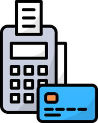 EDC machine line icon