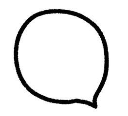 手書き　シンプル　ふきだし　セリフ　漫画