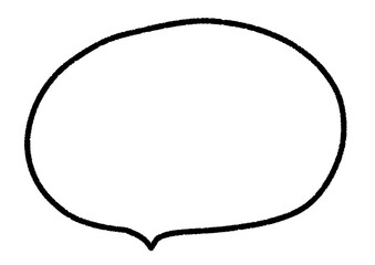 手書き　シンプル　ふきだし　セリフ　漫画