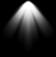 Concert stage with white spotlight. Royalty high-quality free stock image of Stage white spotlights black background. White spotlight strike through the darkness, light Effects