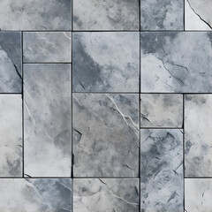 Seamless background of stone interior decorative tiles. Marble tiles wall.