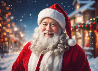 Christmas Vibe Photo of Santa Claus