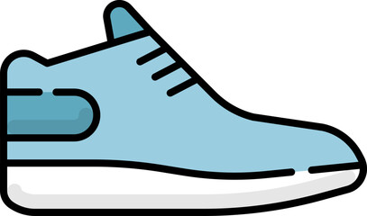 Sport shoe icon