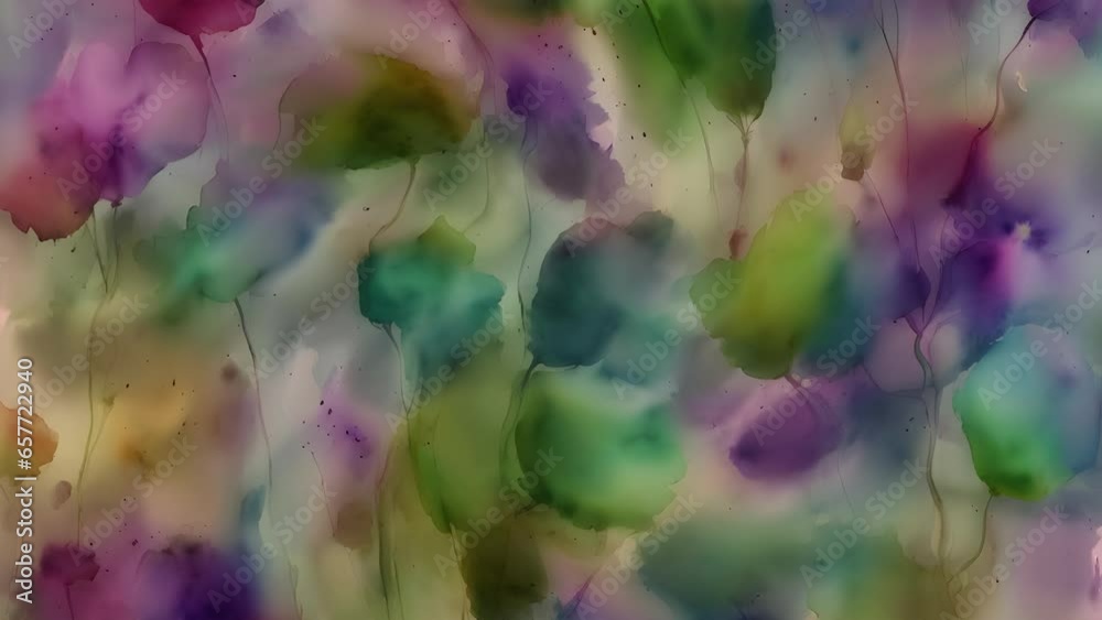 Wall mural abstract colorful holographic animation. multicolor liquid gradient background. beautiful gradient t