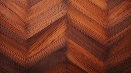 Wooden Wonder - Beautiful Chevron Pattern Wood Texture in Top-Down View