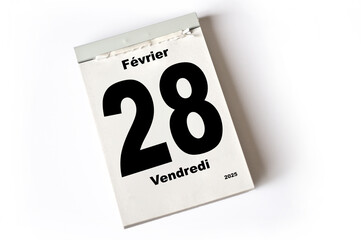 28  . Février 2025